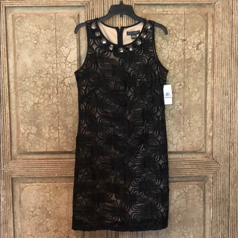 Black cocktail dress